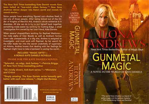 Giveaway: Signed Cover Flat of Gunmetal Magic (Now Closed)