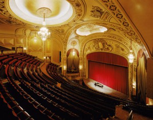 Yellow ceiling