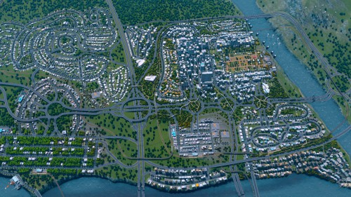 Yeah, my city looked nothing like this...