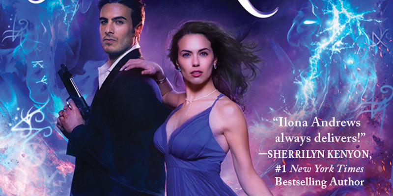 Alessandro and Catalina against magical background