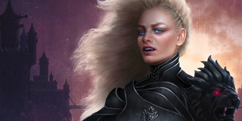 Image of Ilemina with fangs bared
